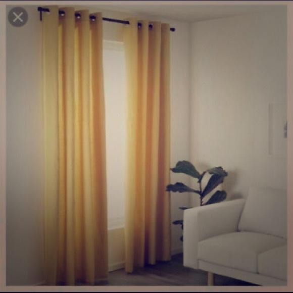 IKEA Curtains with Grommets 98” long - Picture 1 of 3